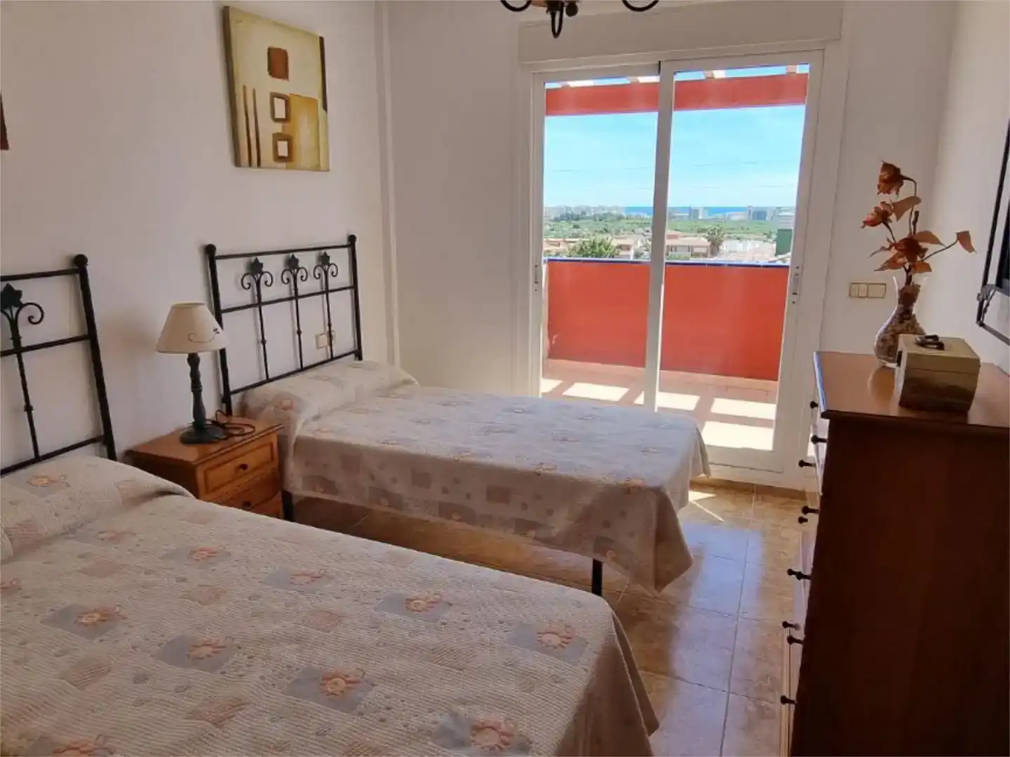 Dormitori de Casa o xalet en venda en Peñíscola / Peníscola amb Aire condicionat i Piscina
