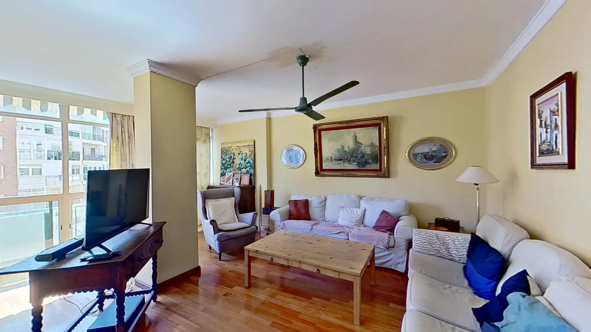 Sala de estar de Piso en venta en Centro