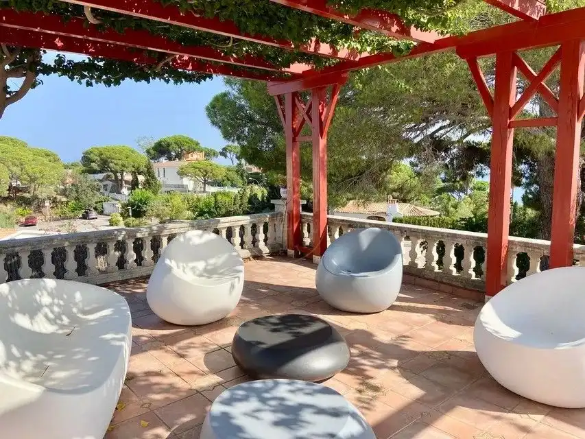 Terrassa de Casa o xalet en venda en Lloret de Mar amb Aire condicionat, Calefacció i Jardí privat