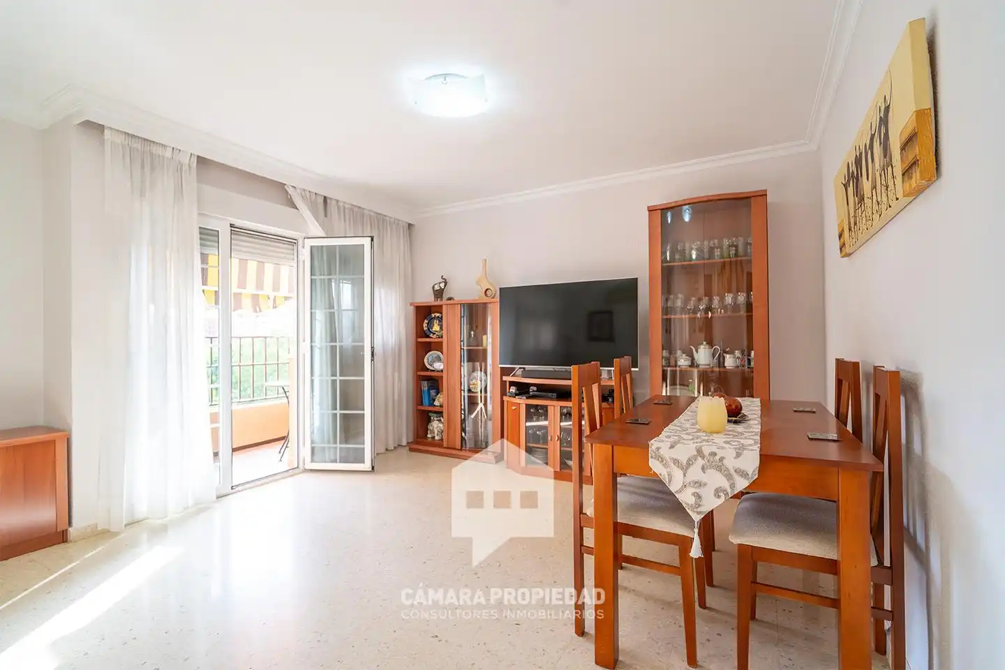 Sala d'estar de Pis en venda en Huelva amb Terrassa, Traster i Moblat