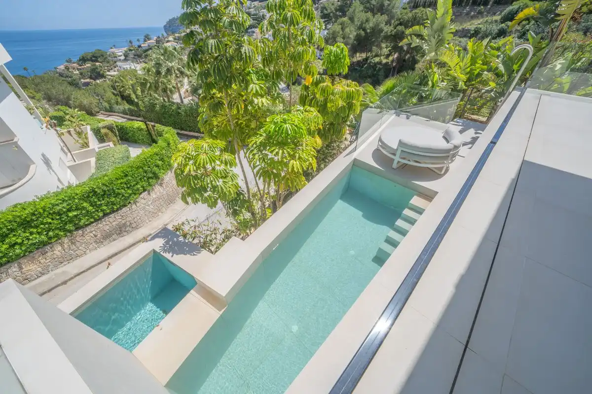 Piscina de Casa adosada en venta en Jávea / Xàbia con Aire acondicionado, Calefacción y Terraza