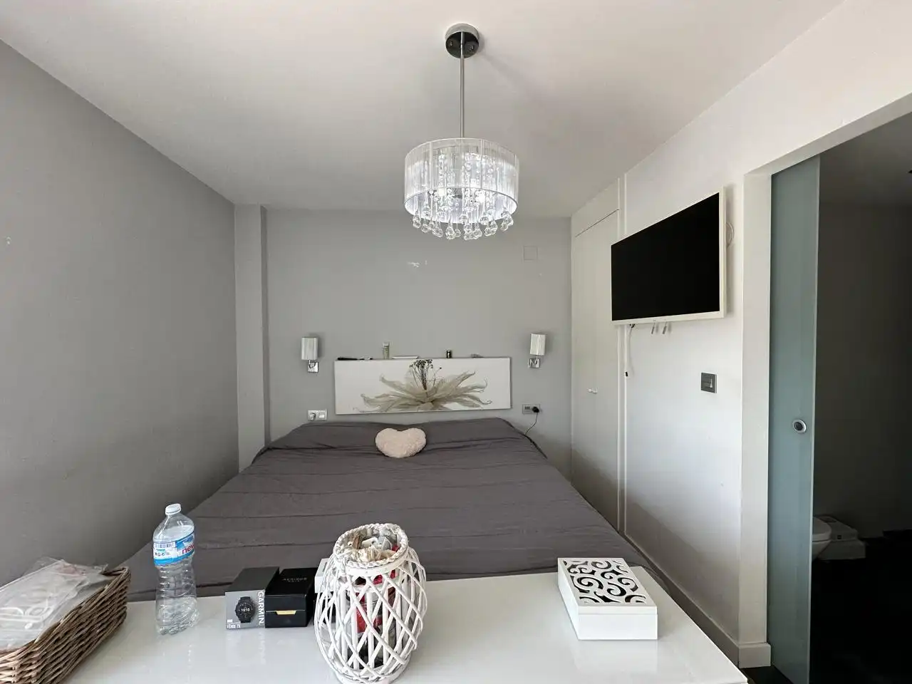 Bedroom of Flat for sale in Alicante / Alacant  with Air Conditioner, Parquet flooring and Storage room