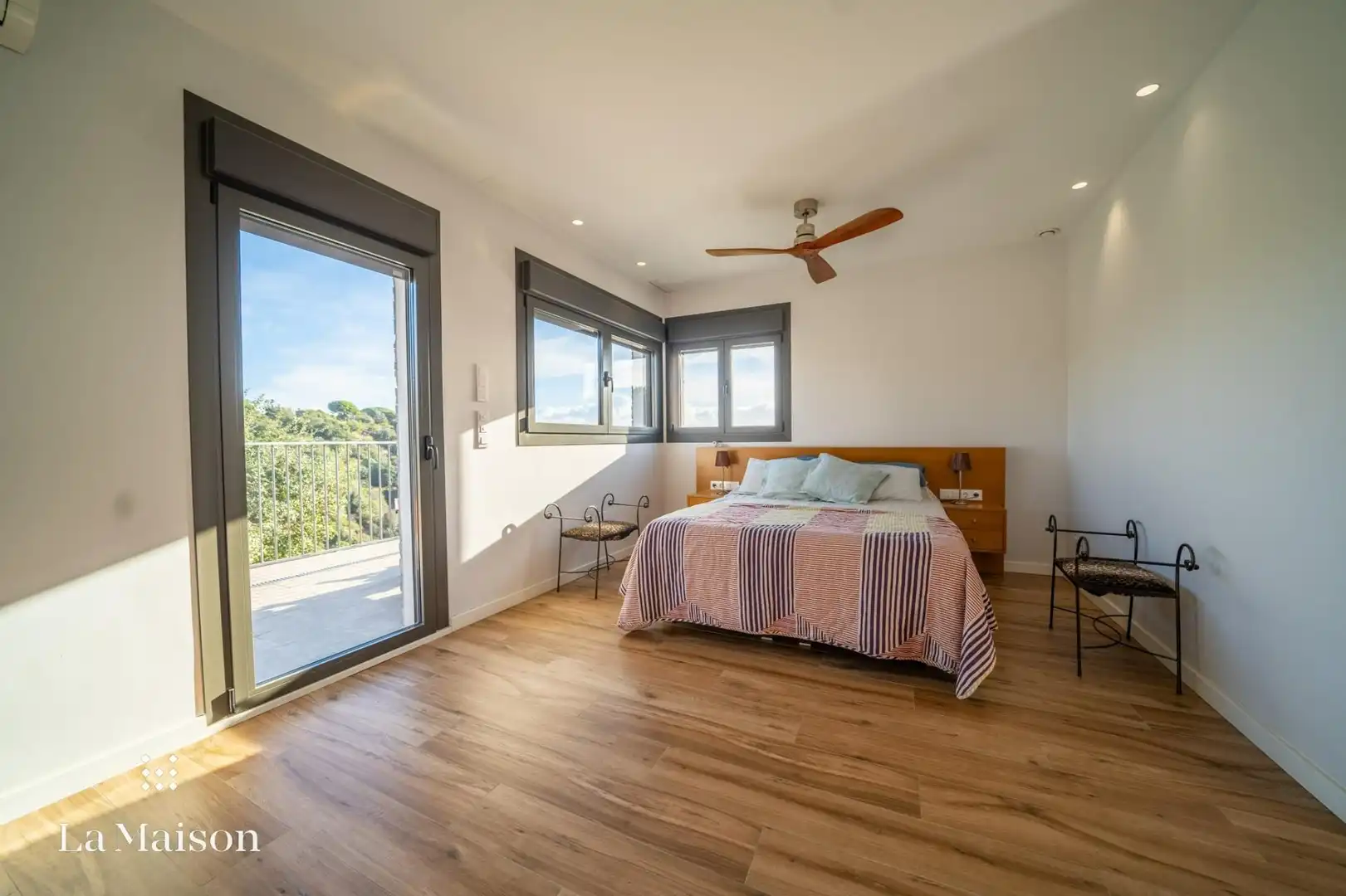 Habitación de Casa o chalet en venta en Caldes d'Estrac con Aire acondicionado, Calefacción y Jardín privado