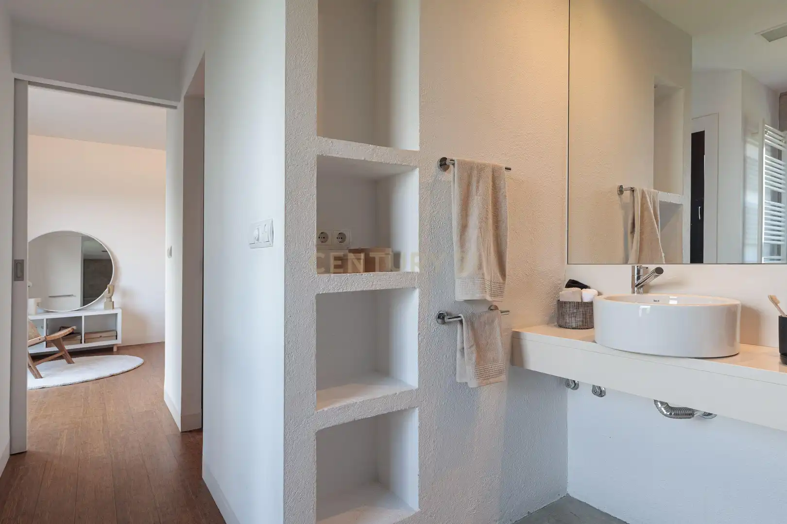 Bany de Casa o xalet en venda en Sant Cugat del Vallès amb Aire condicionat, Jardí privat i Traster