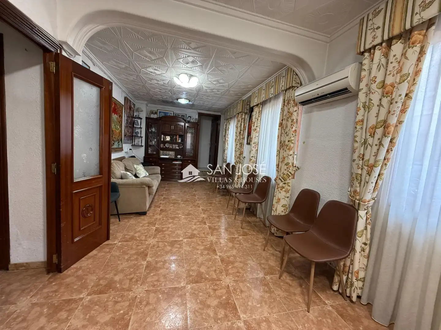 Living room of Houses for sale in Aspe  with Air Conditioner, Heating and Terrace