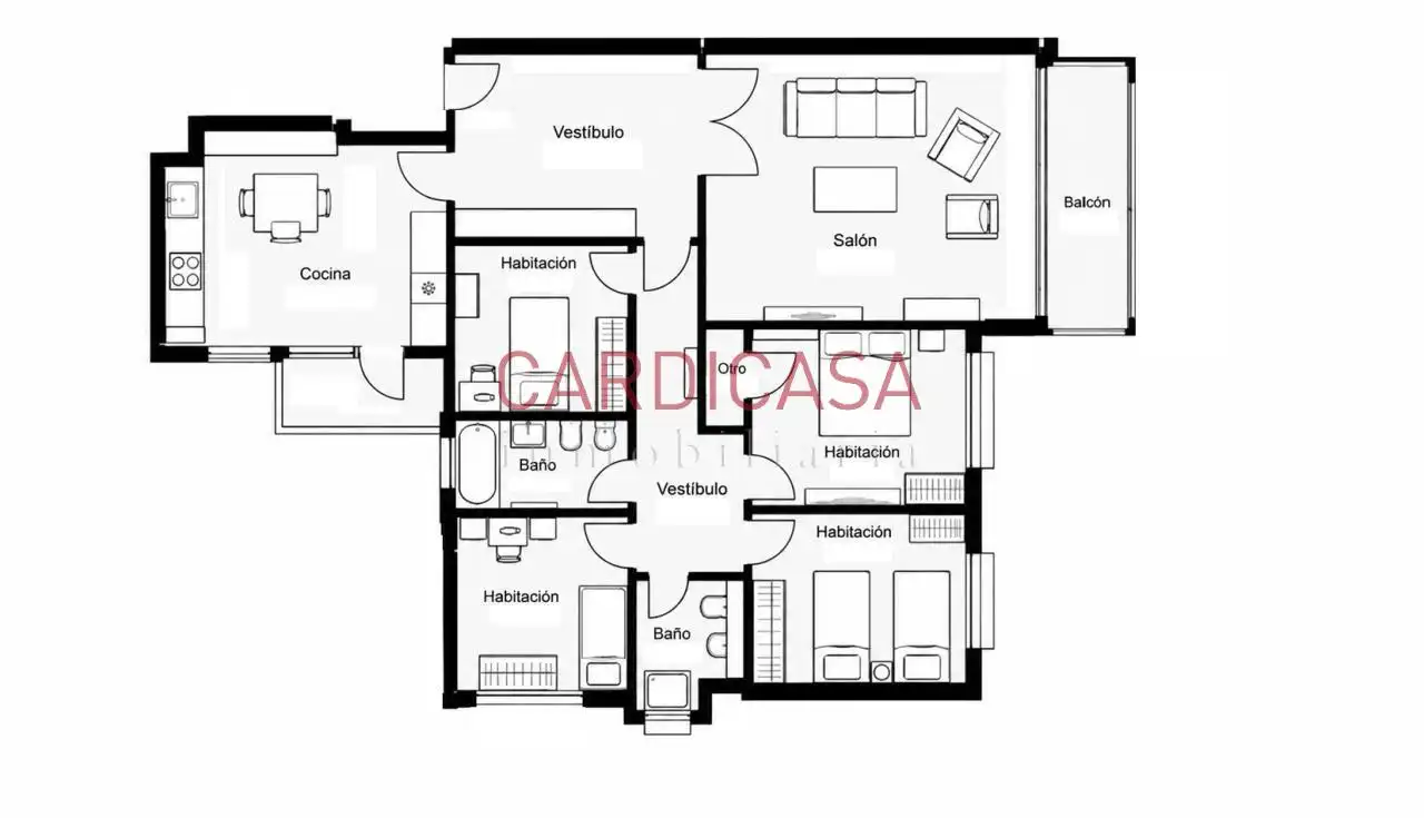 Appartement avec terrasse à vendre à Vilagarcia de Arousa, imagen 32