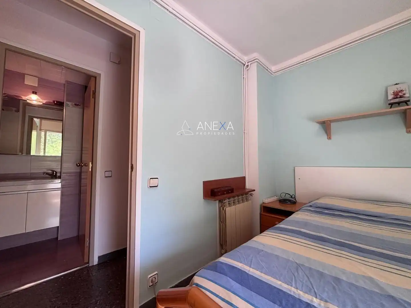 Schlafzimmer von Wohnung zum Verkauf in Barcelona mit Heizung, Terrasse und Balkon