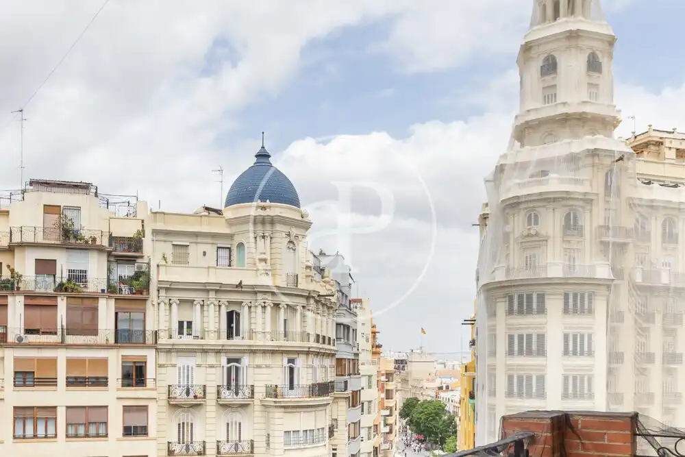 Vista exterior de Pis de lloguer en Valencia amb Aire condicionat, Calefacció i Terrassa
