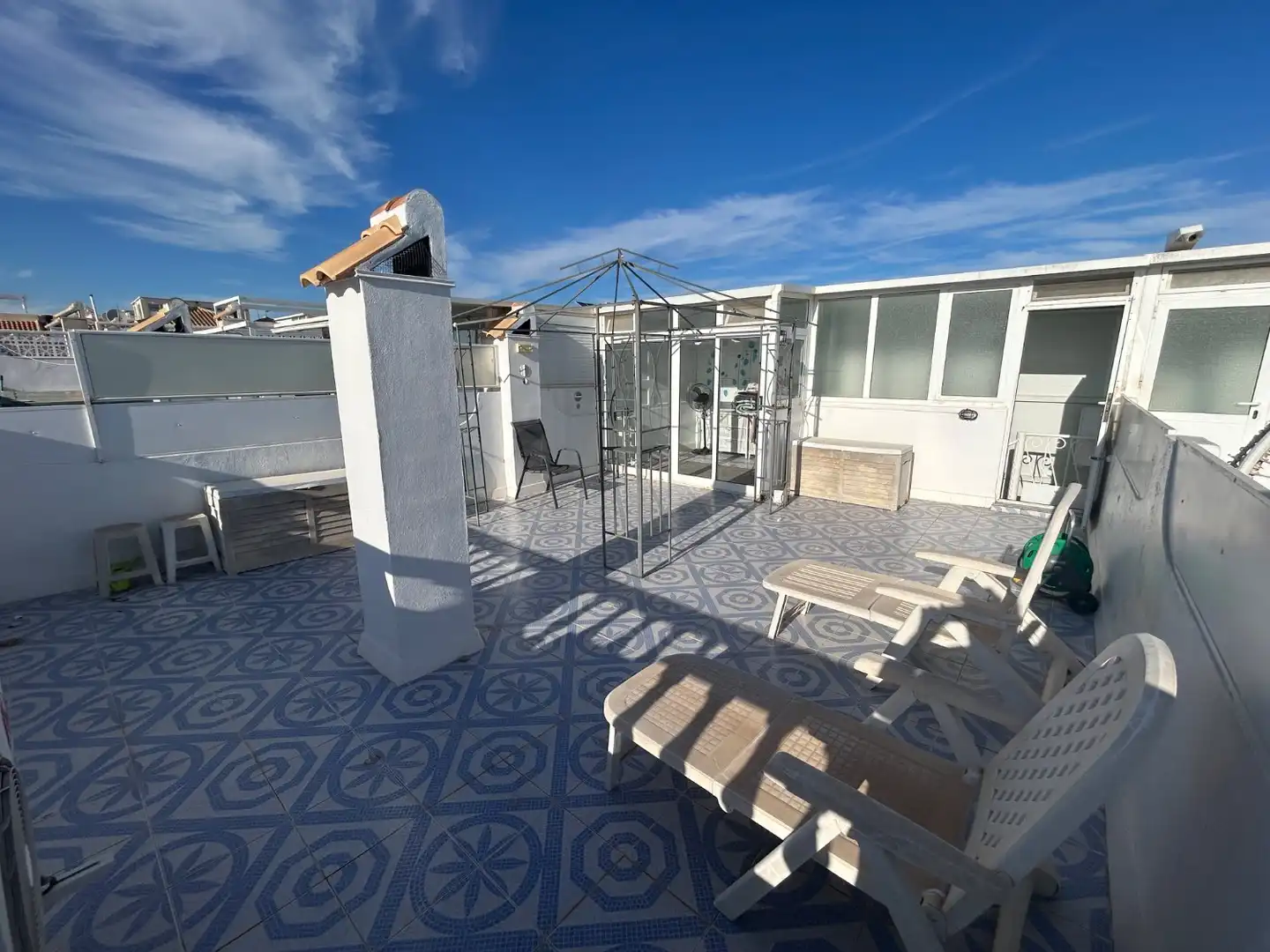 Terraza de Casa o chalet en venta en Orihuela con Aire acondicionado, Trastero y Piscina