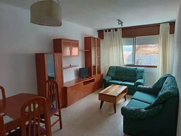 Sala d'estar de Pis en venda en Pontevedra Capital  amb Calefacció i Parquet