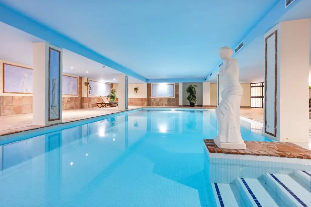 Swimming pool of Apartments for sale in Calvià  with Air Conditioner, Private garden and Terrace