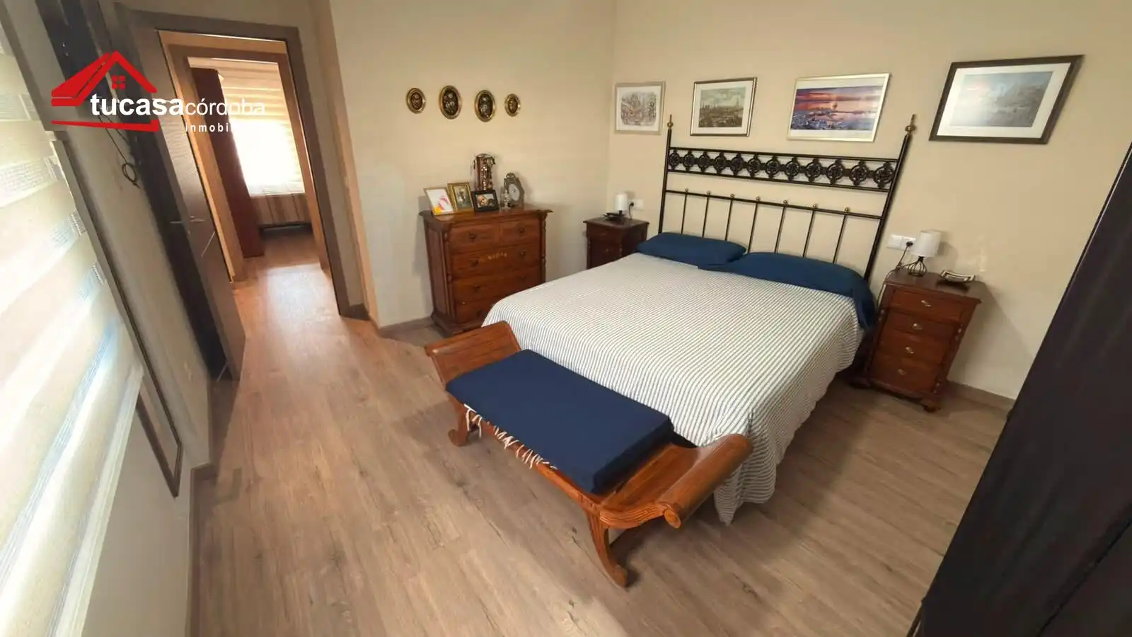 Bedroom of Flat for sale in Córdoba  with Air Conditioner, Terrace and Storage room