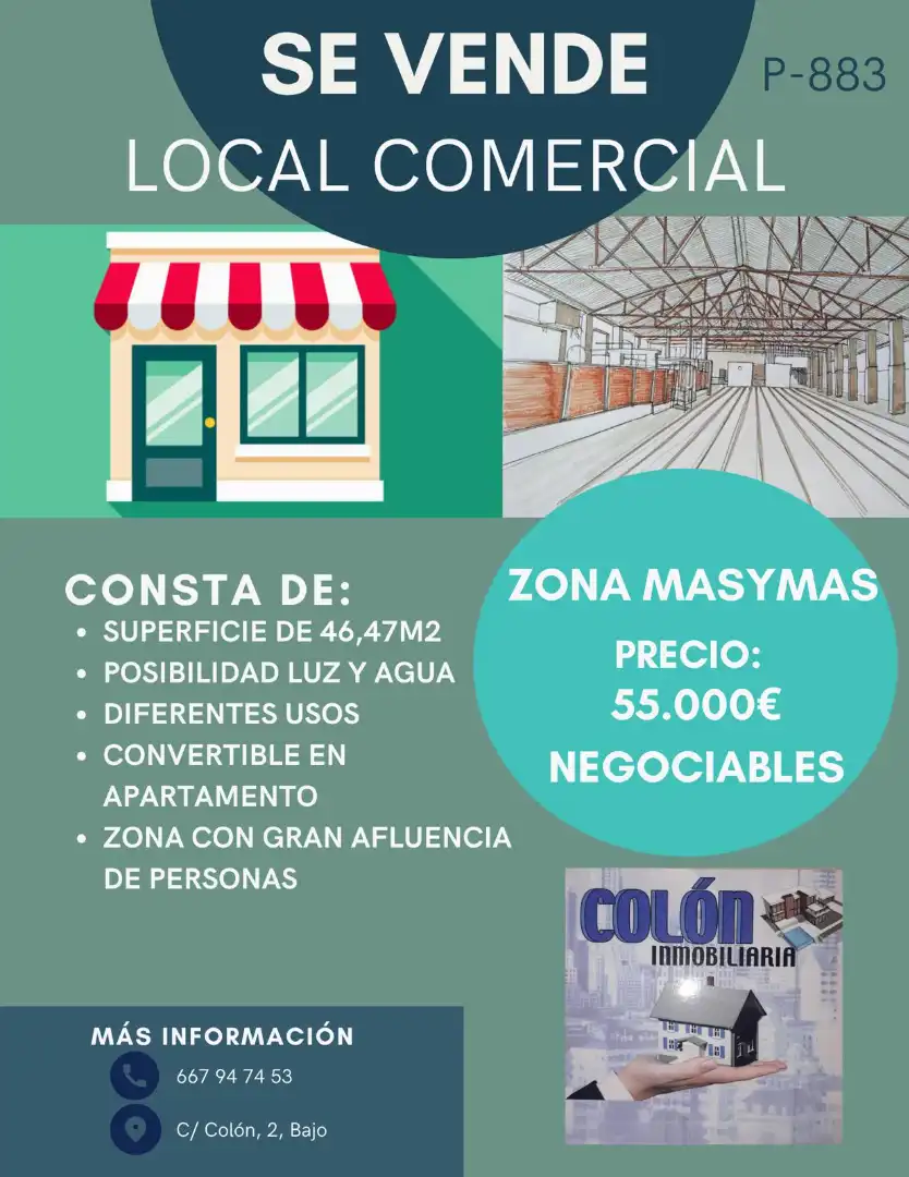 Local commercial à vendre à Martos