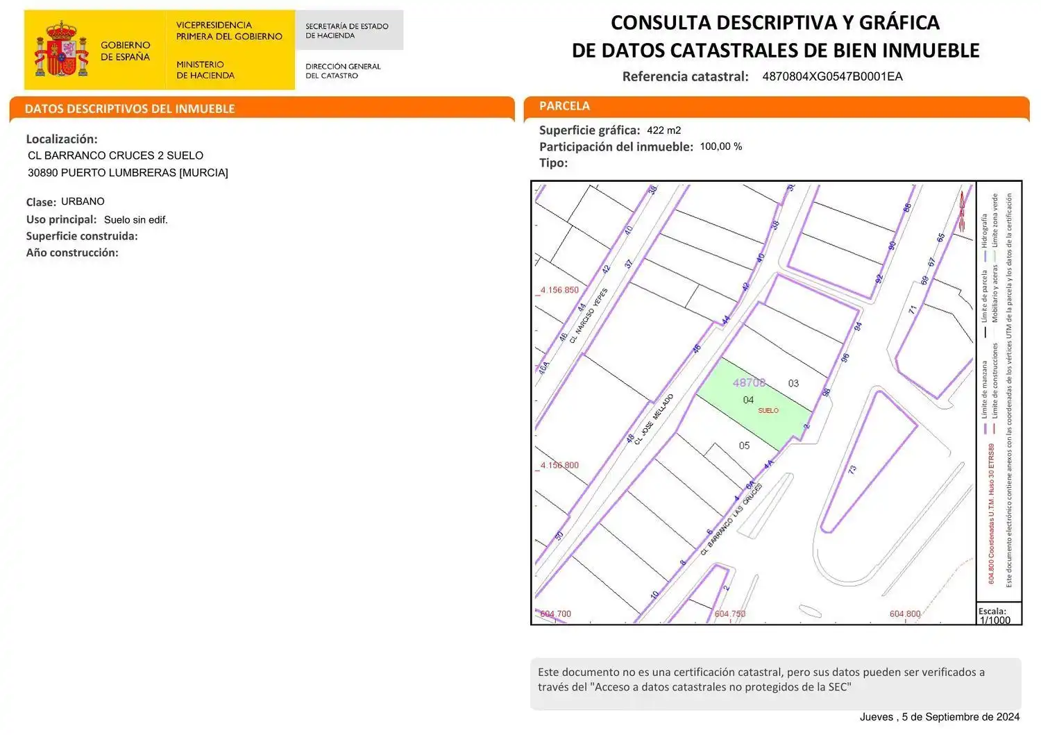 Terreny rústic en venda a Avenida de Almería 98, imagen 19