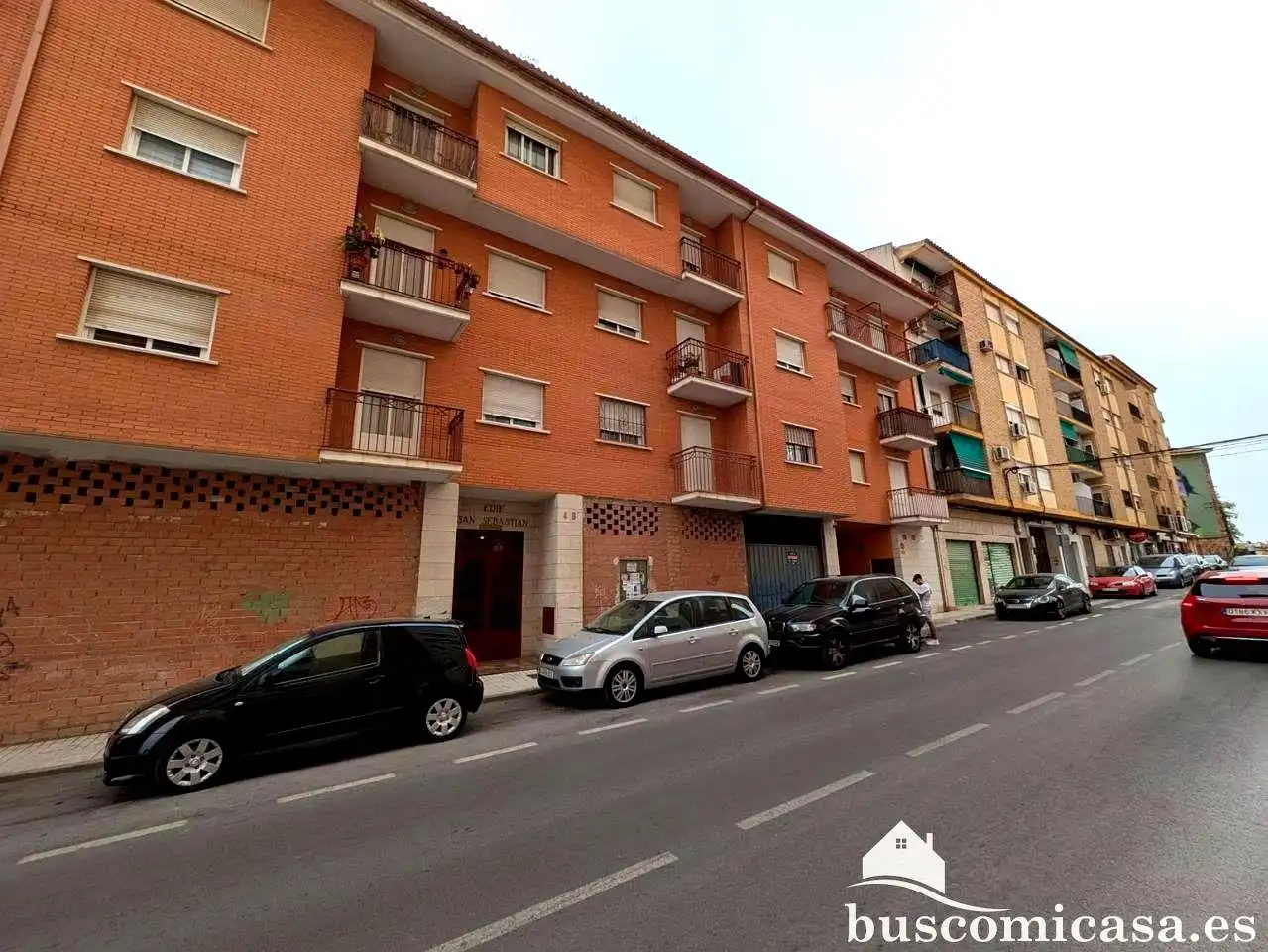 Vista exterior de Pis en venda en Linares amb Aire condicionat, Calefacció i Terrassa