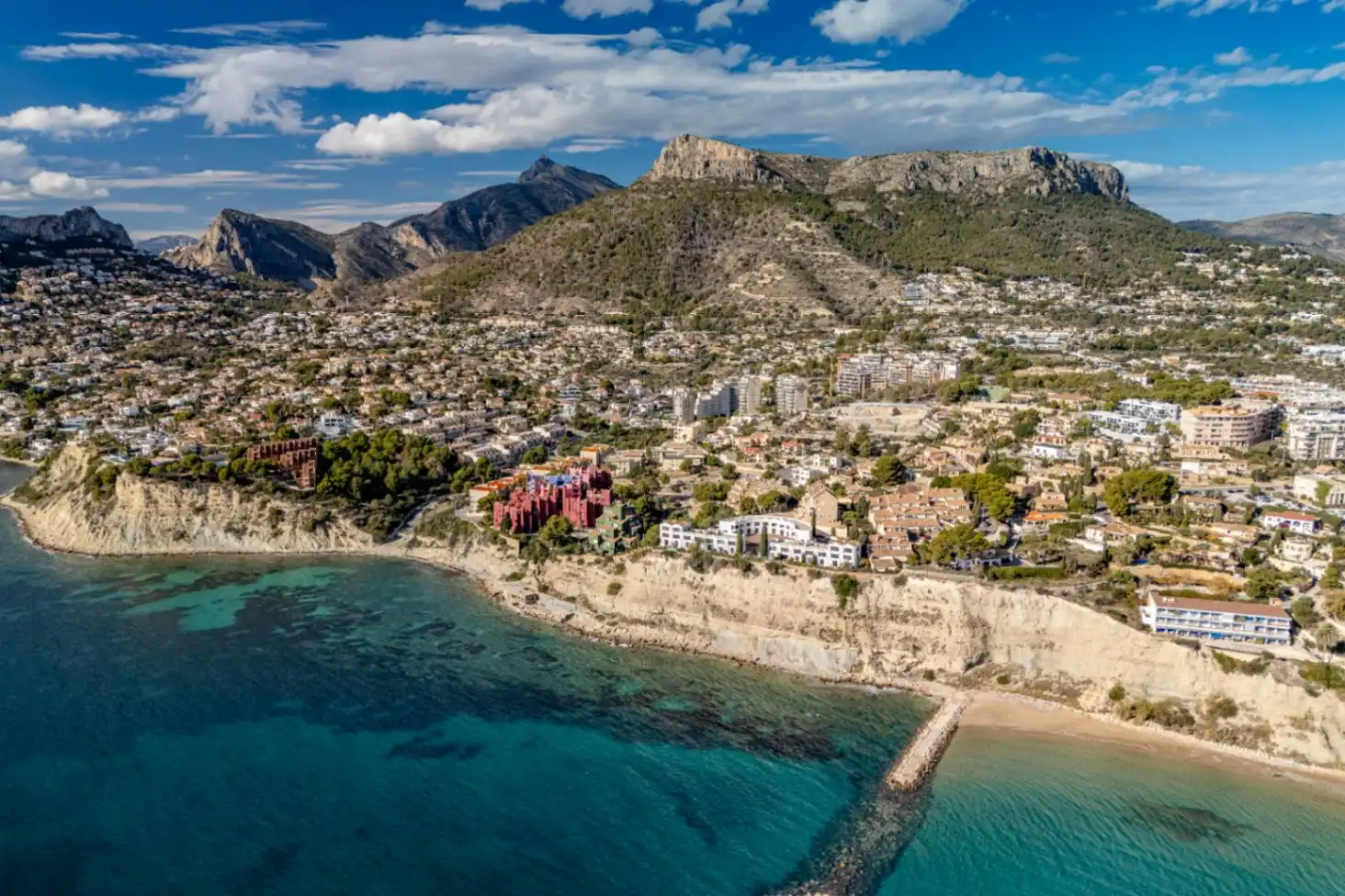 Vista exterior de Apartamento en venta en Calpe / Calp con Terraza y Amueblado