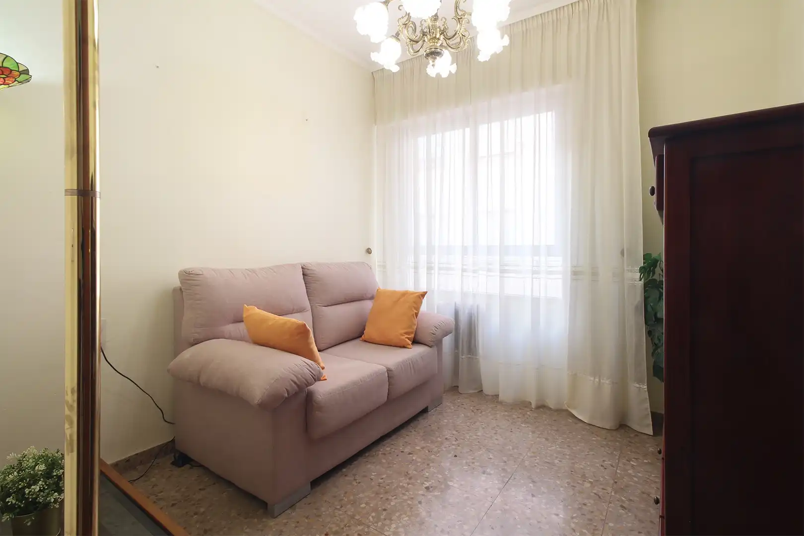 Living room of Flat for sale in Albacete  with Air Conditioner, Heating and Furnished