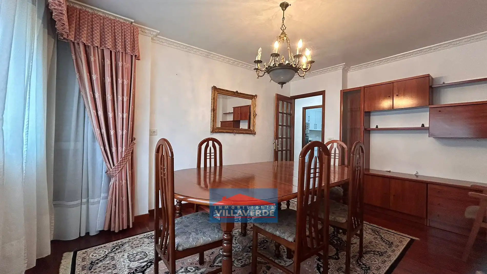 Dining room of Flat for sale in Cangas   with Heating, Parquet flooring and Storage room