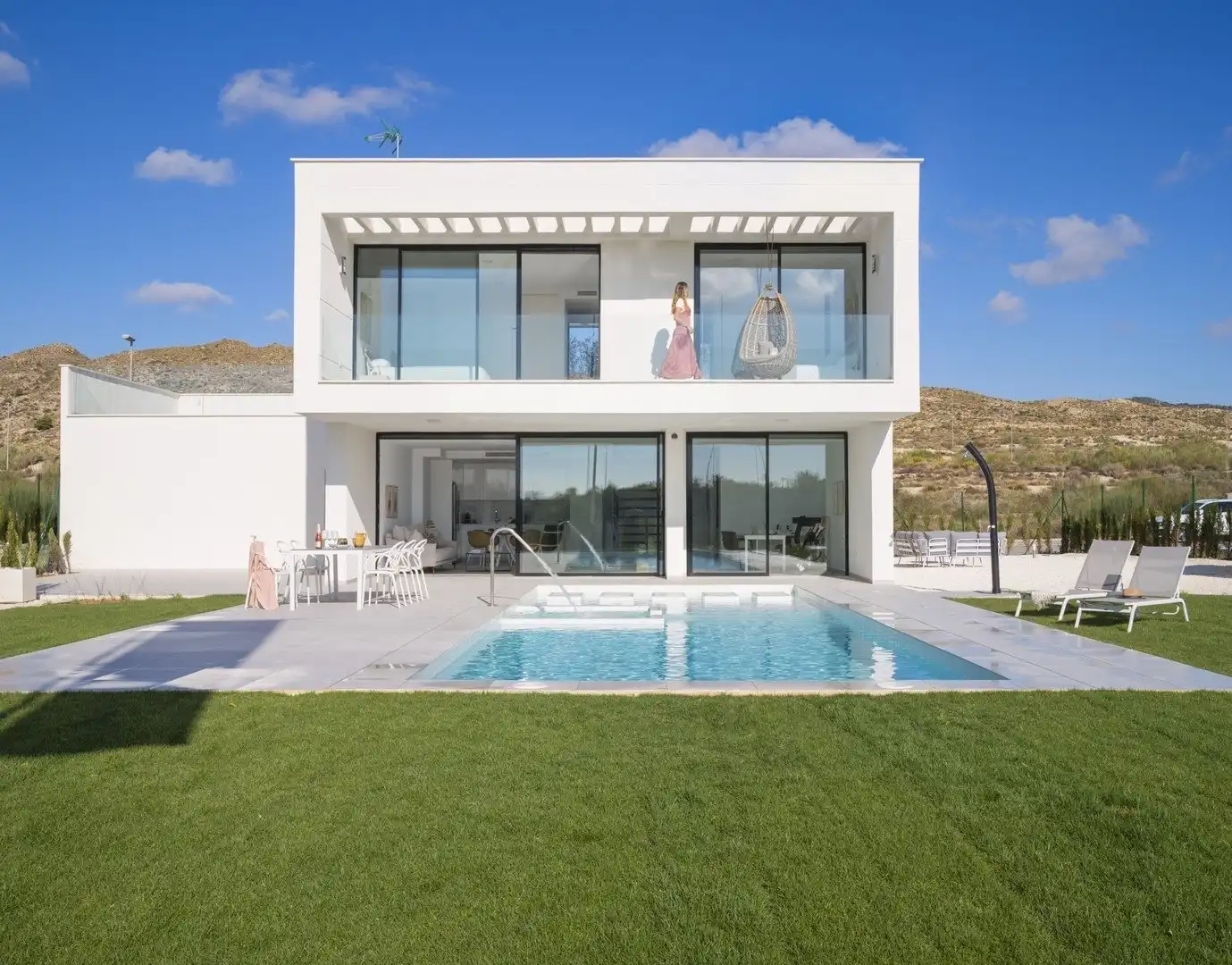 Chalet con piscina en venta en Campo de Murcia