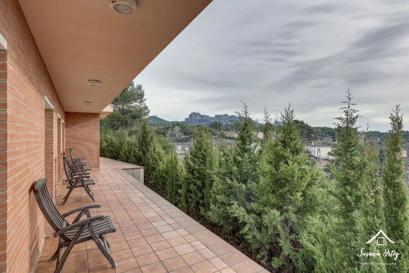 Terraza de Casa o chalet en venta en El Bruc con Aire acondicionado, Calefacción y Jardín privado