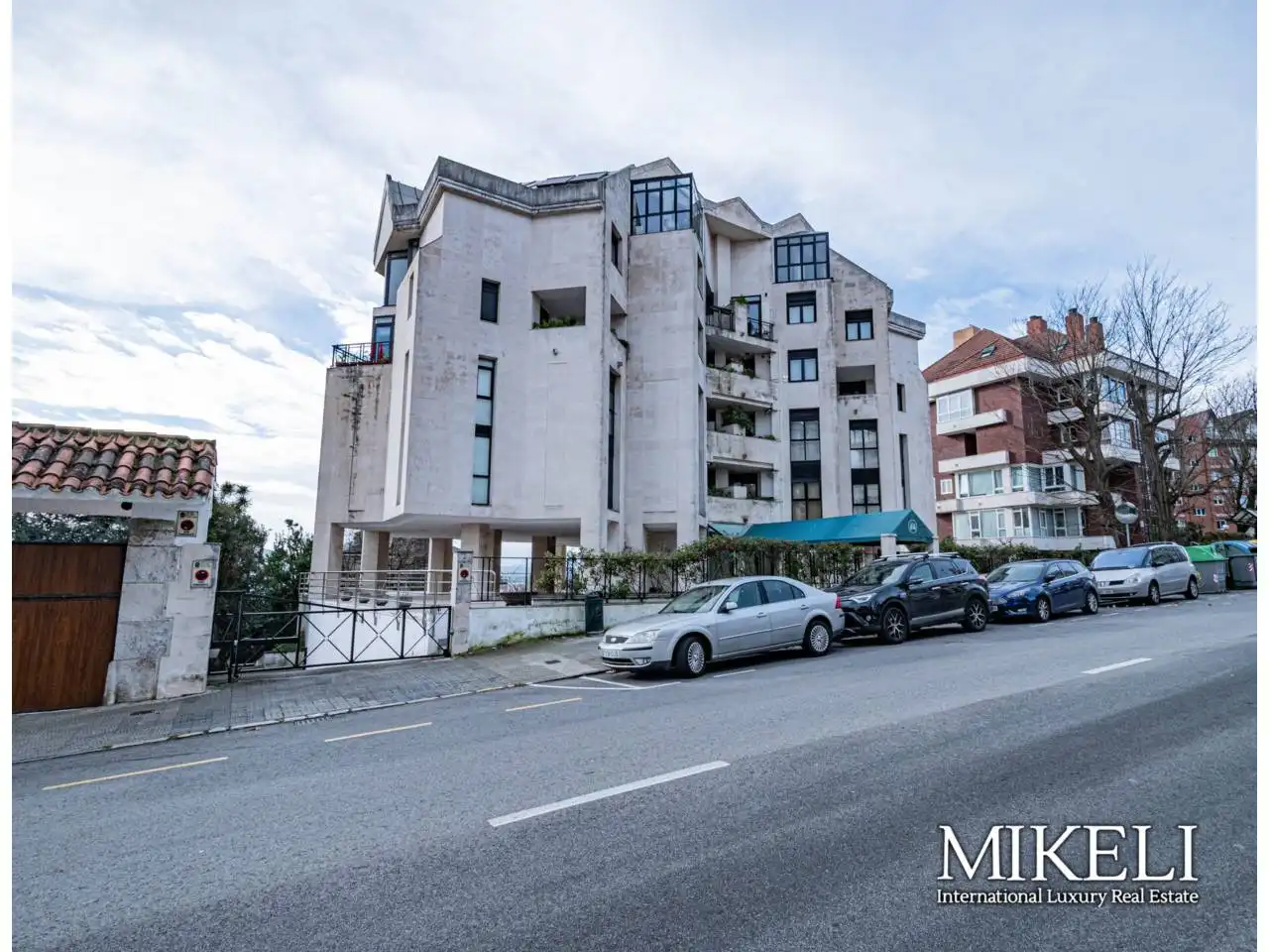 Vista exterior de Apartament de lloguer en Santander amb Calefacció, Parquet i Terrassa