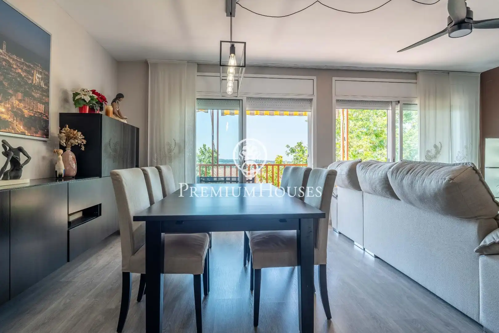 Dining room of Attic for sale in Sant Pere de Ribes  with Heating, Private garden and Parquet flooring
