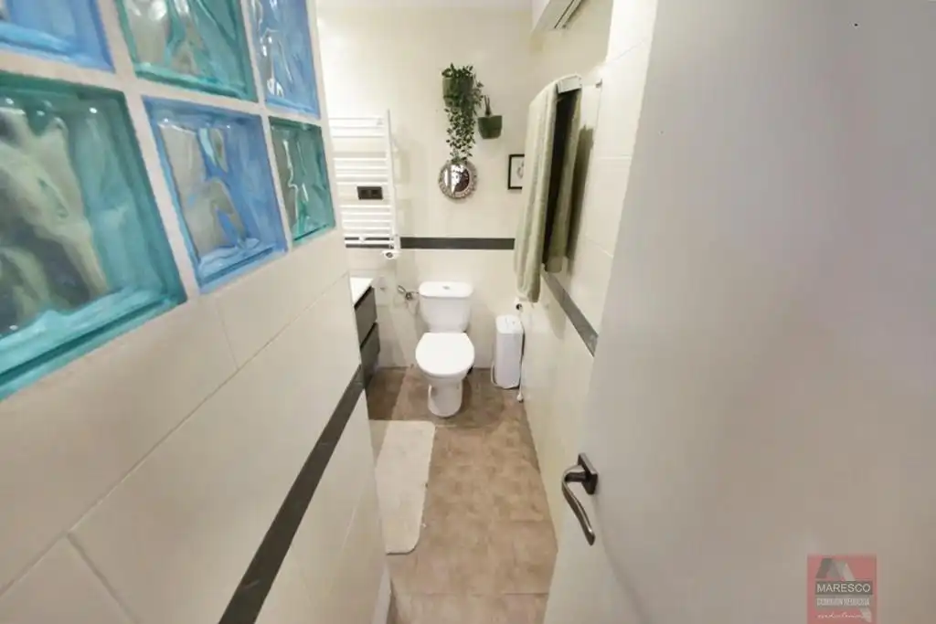 Badezimmer von Wohnungen zum Verkauf in Mijas mit Klimaanlage, Terrasse und Gemeinschaftspool