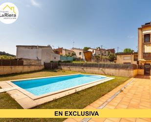 Swimming pool of Flat for sale in Sant Iscle de Vallalta  with Heating, Storage room and Alarm