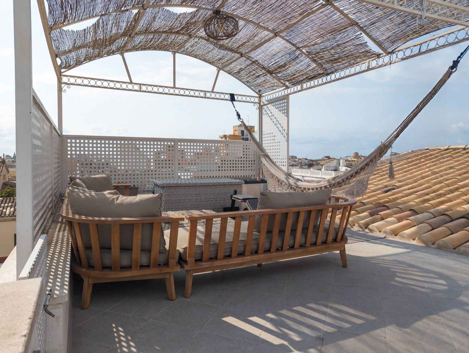 Terrace of Apartment for sale in  Palma de Mallorca  with Air Conditioner