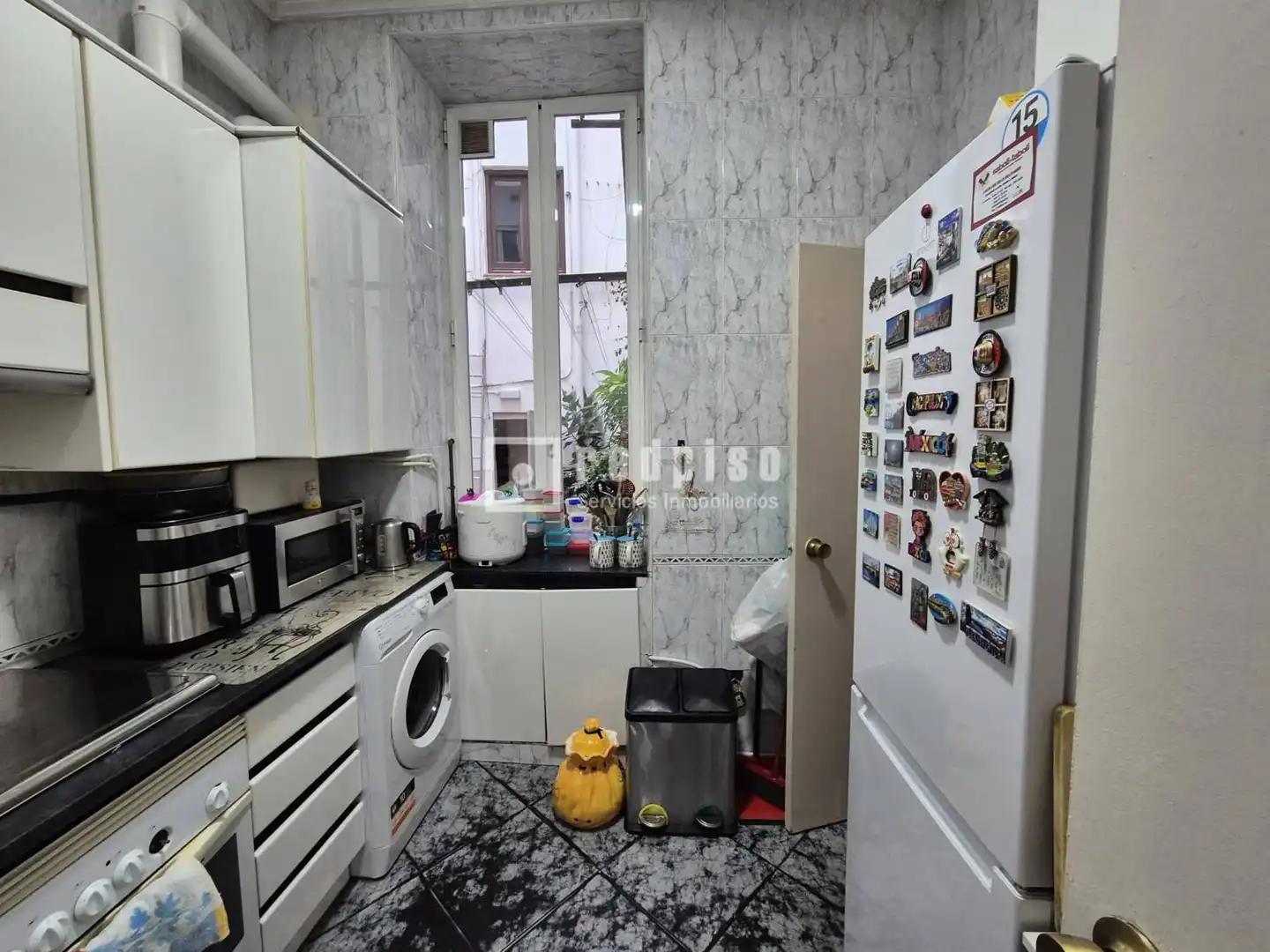 Kitchen of Apartments for sale in Madrid  with Furnished