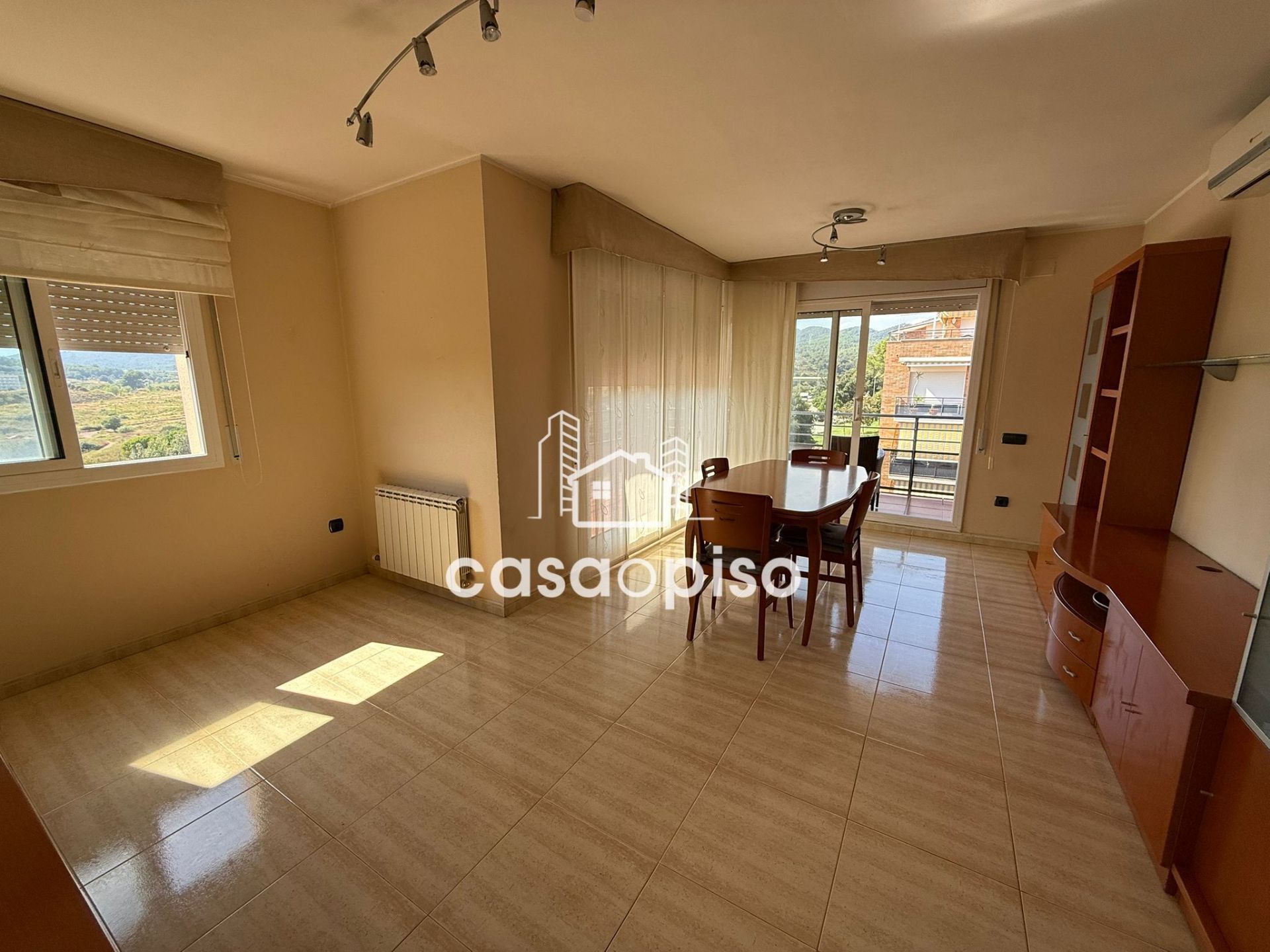 Living room of Flat for sale in Terrassa  with Air Conditioner, Heating and Terrace