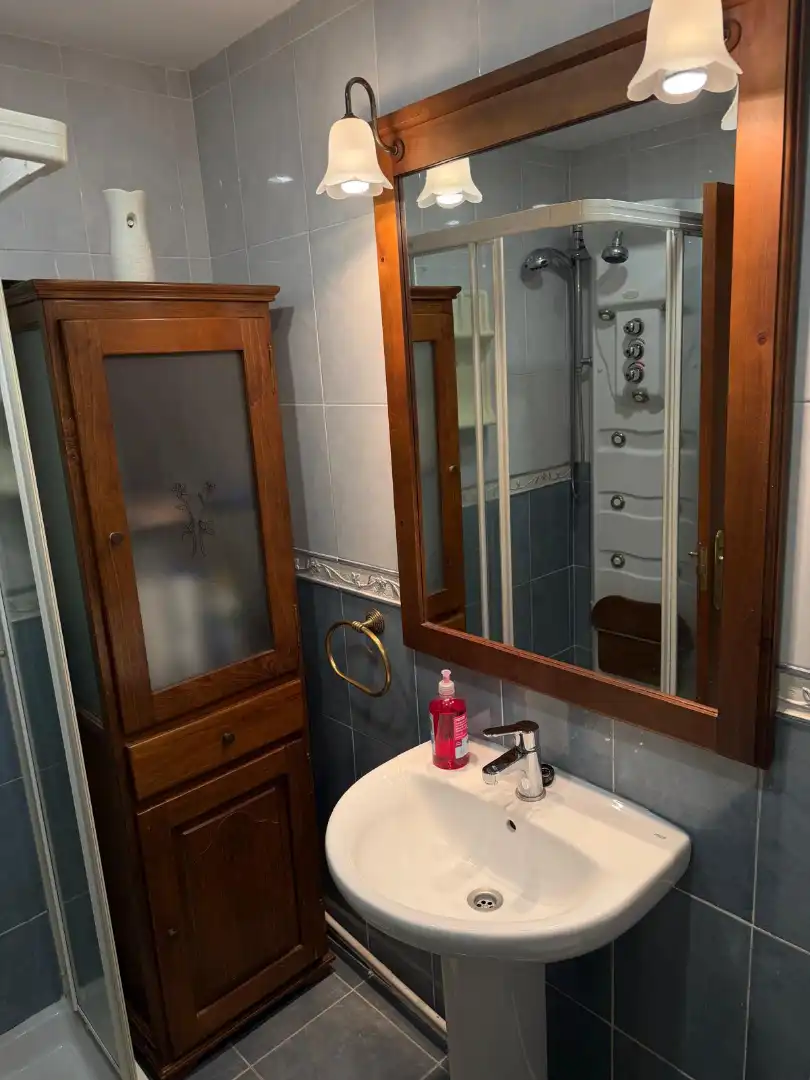 Badezimmer von Wohnung zum Verkauf in Ferrol mit Möbliert
