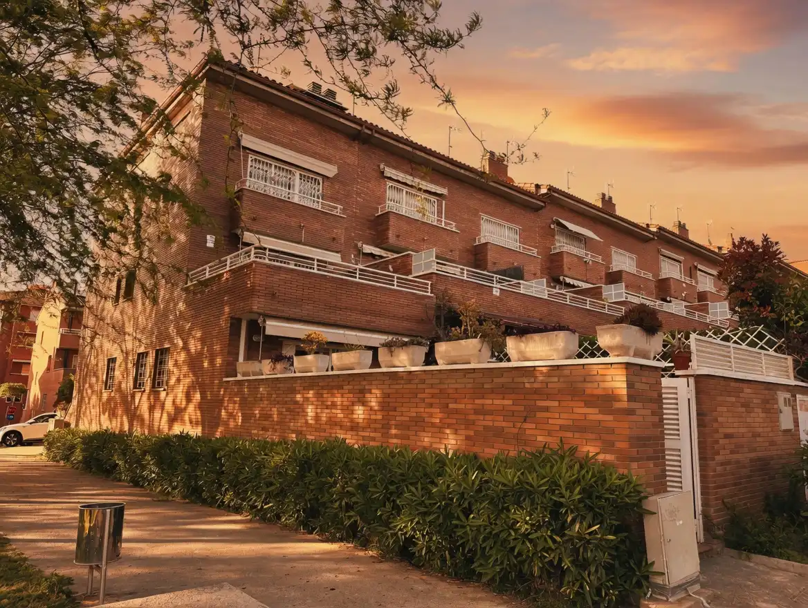 Vista exterior de Casa adosada en venta en Sant Joan Despí con Aire acondicionado, Calefacción y Jardín privado