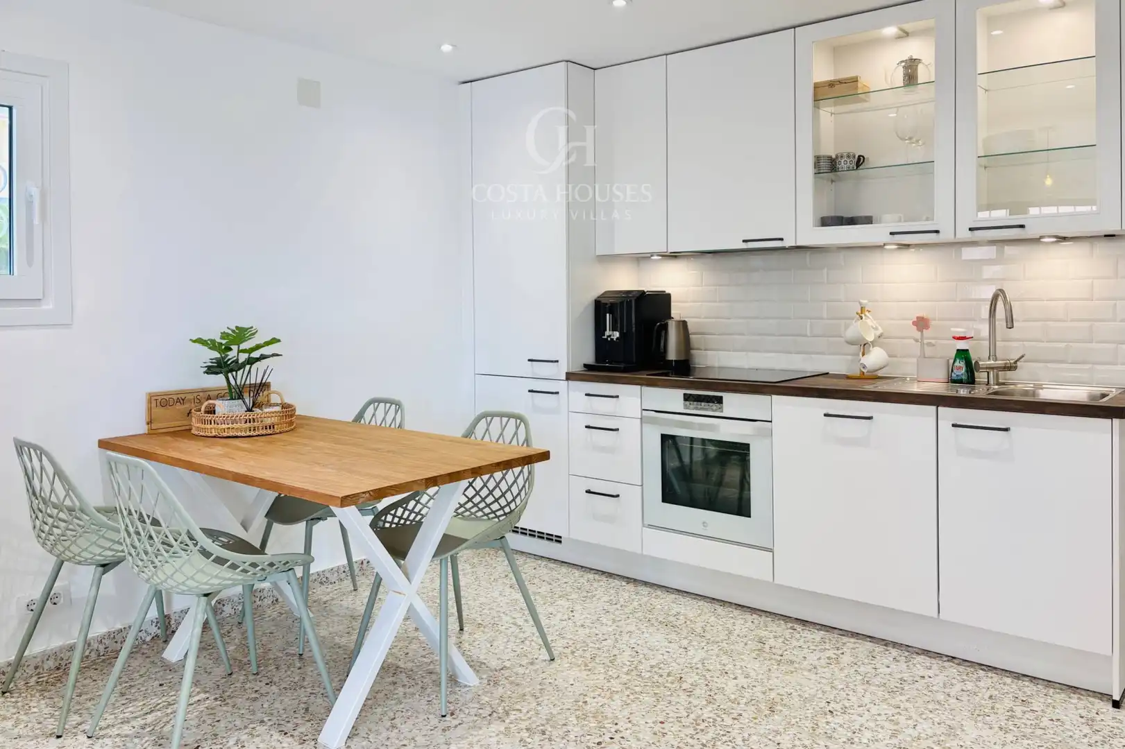 Cocina de Casa o chalet en venta en Benissa con Aire acondicionado, Calefacción y Jardín privado