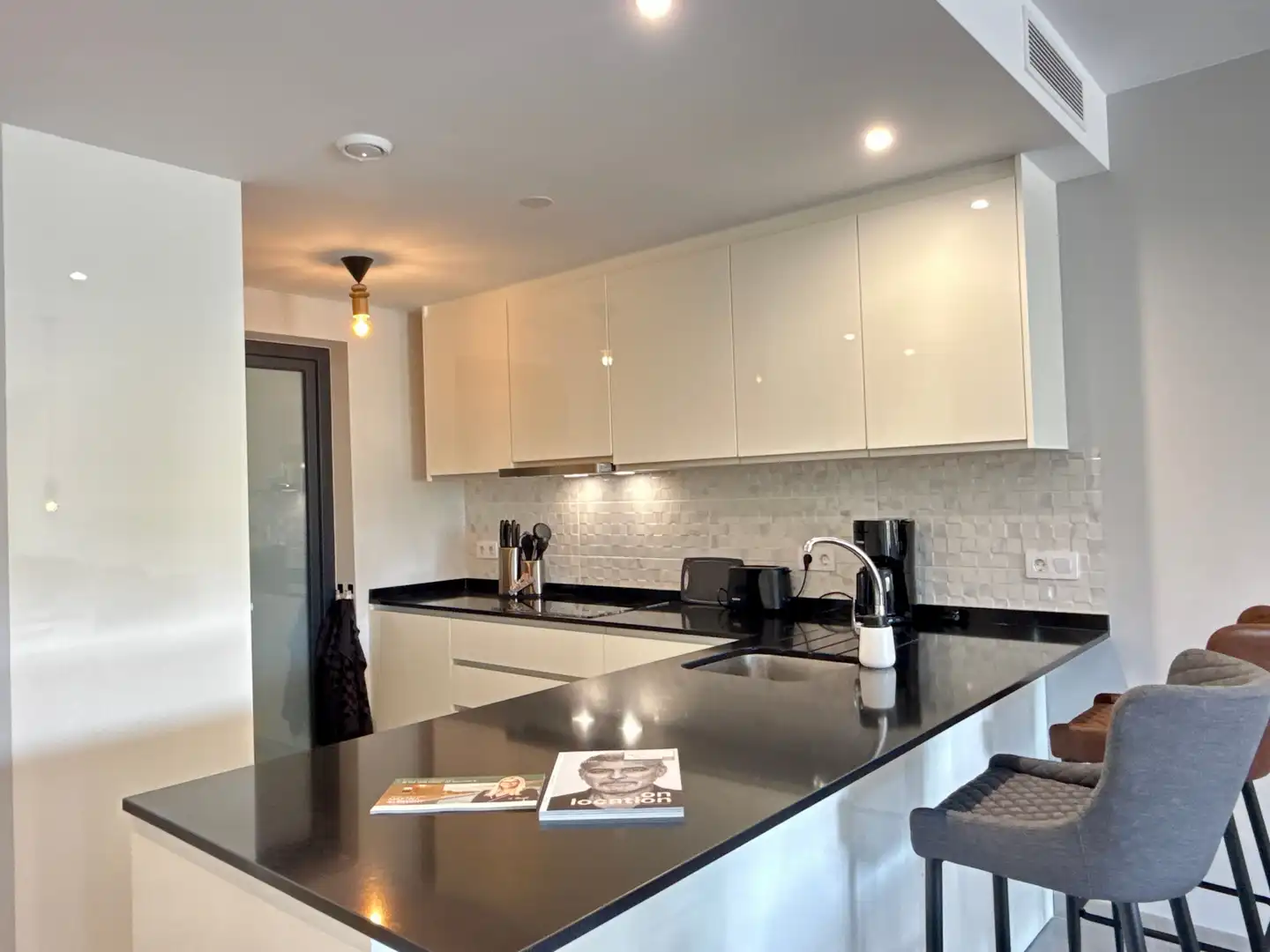 Cocina de Apartamento en venta en Capdepera con Aire acondicionado y Trastero