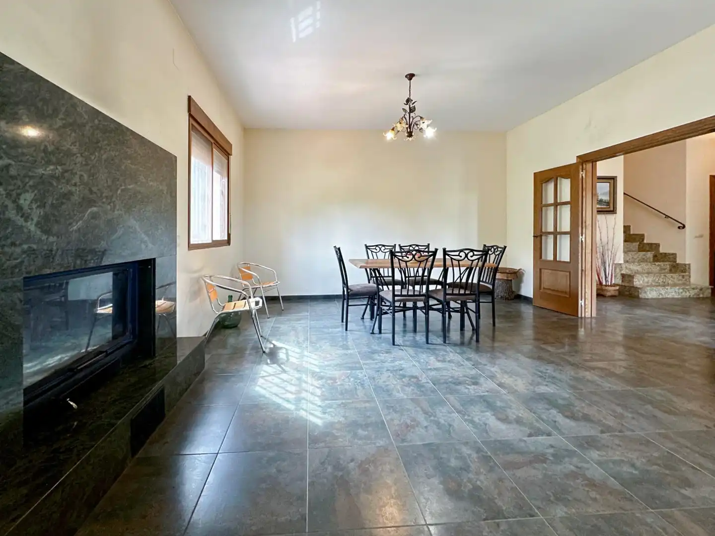 Dining room of Country homes for sale in Useras /  Les Useres  with Private garden, Terrace and Storage room