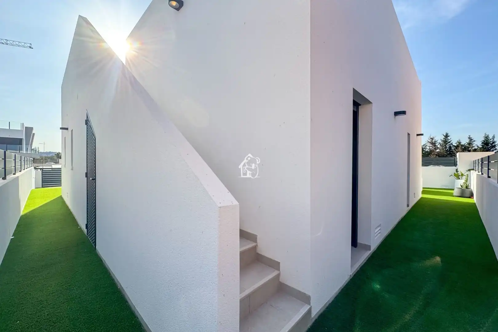 Vista exterior de Casa o chalet en venta en San Miguel de Salinas con Aire acondicionado, Jardín privado y Terraza