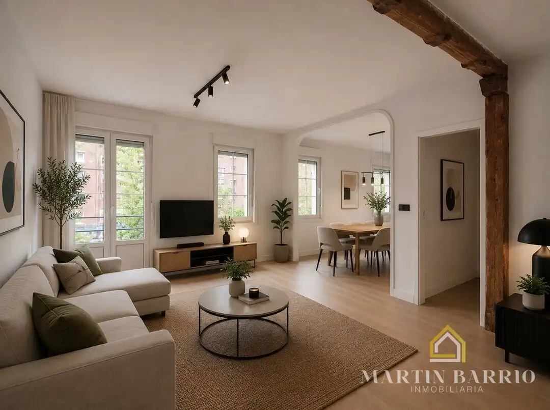 Sala de estar de Casa o chalet en venta en Bilbao  con Aire acondicionado, Calefacción y Jardín privado