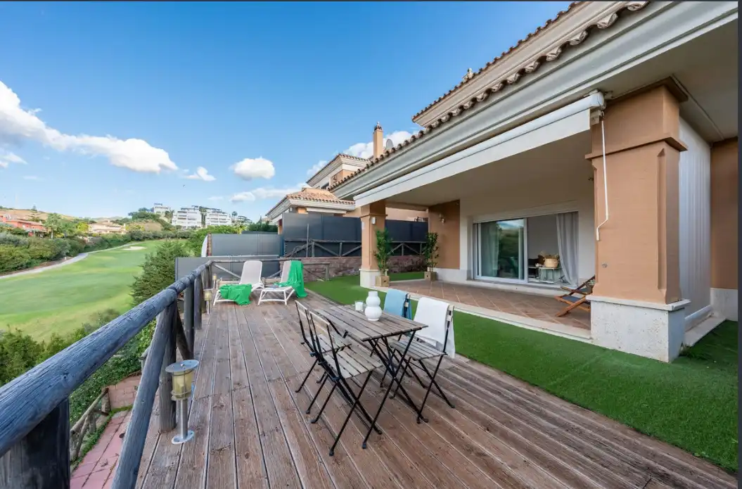 Terrassa de Casa adosada en venda en Marbella amb Aire condicionat, Jardí privat i Terrassa