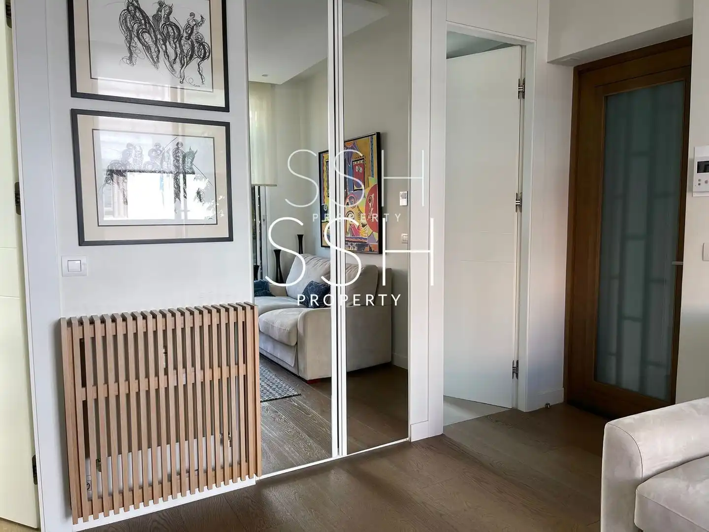 Wohnung zur Miete in Madrid mit Klimaanlage, Terrasse und Möbliert