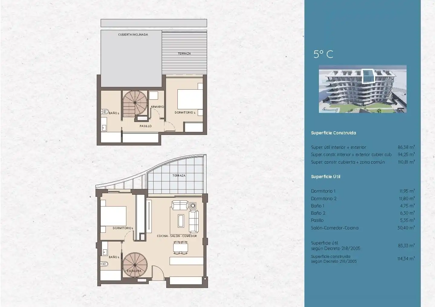 Penthouse with pool for sale in Puerto Marina, imagen 6