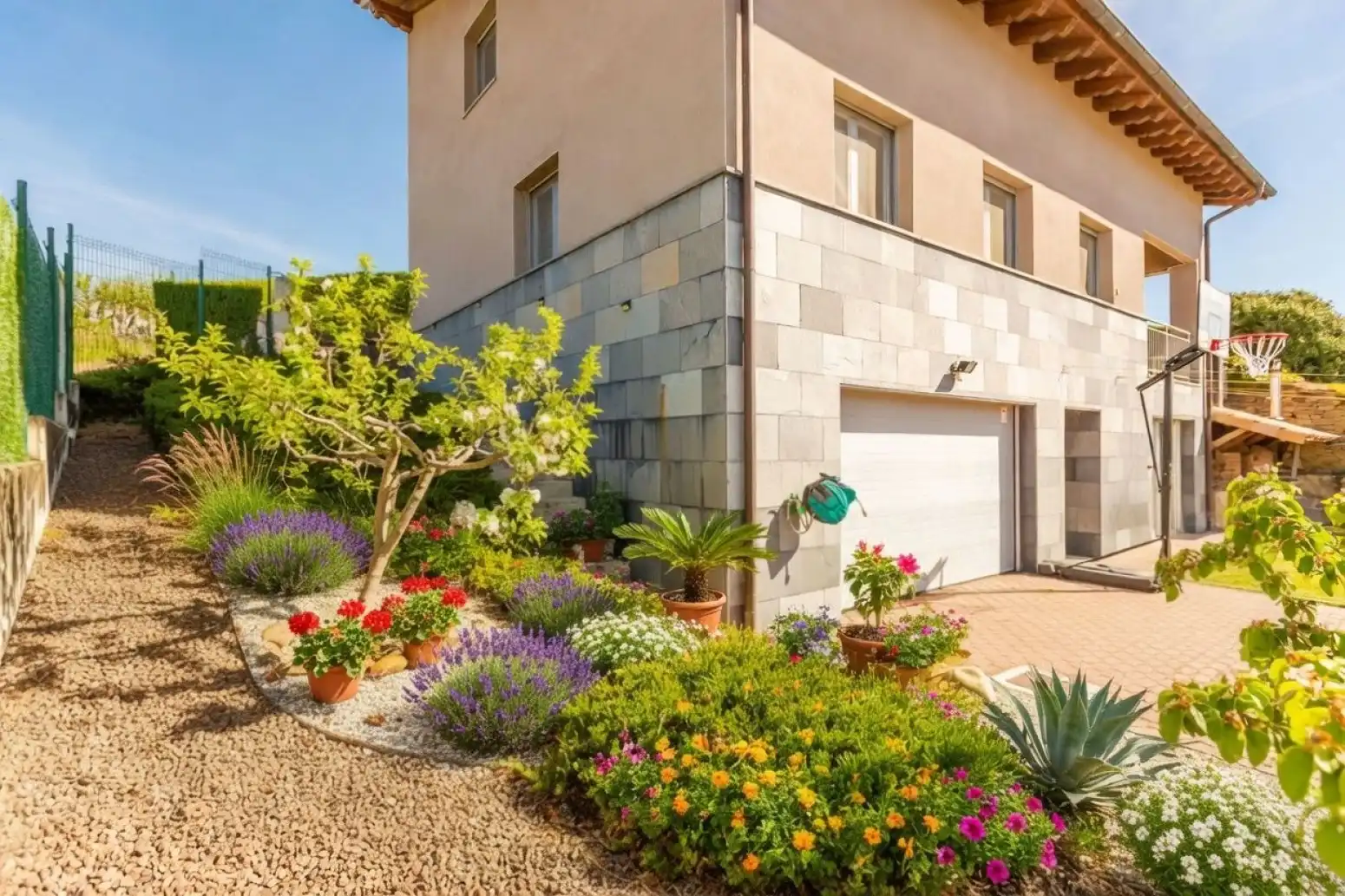 Jardín de Casa o chalet en venta en Aibar / Oibar con Aire acondicionado, Calefacción y Jardín privado