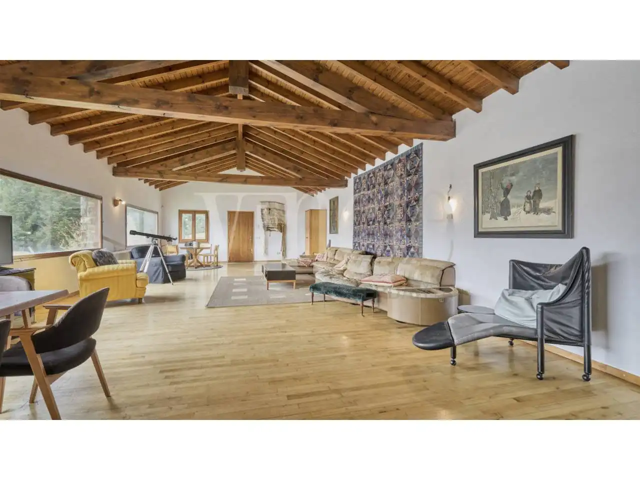 Sala d'estar de Casa o xalet en venda en Bolvir amb Jardí privat i Parquet