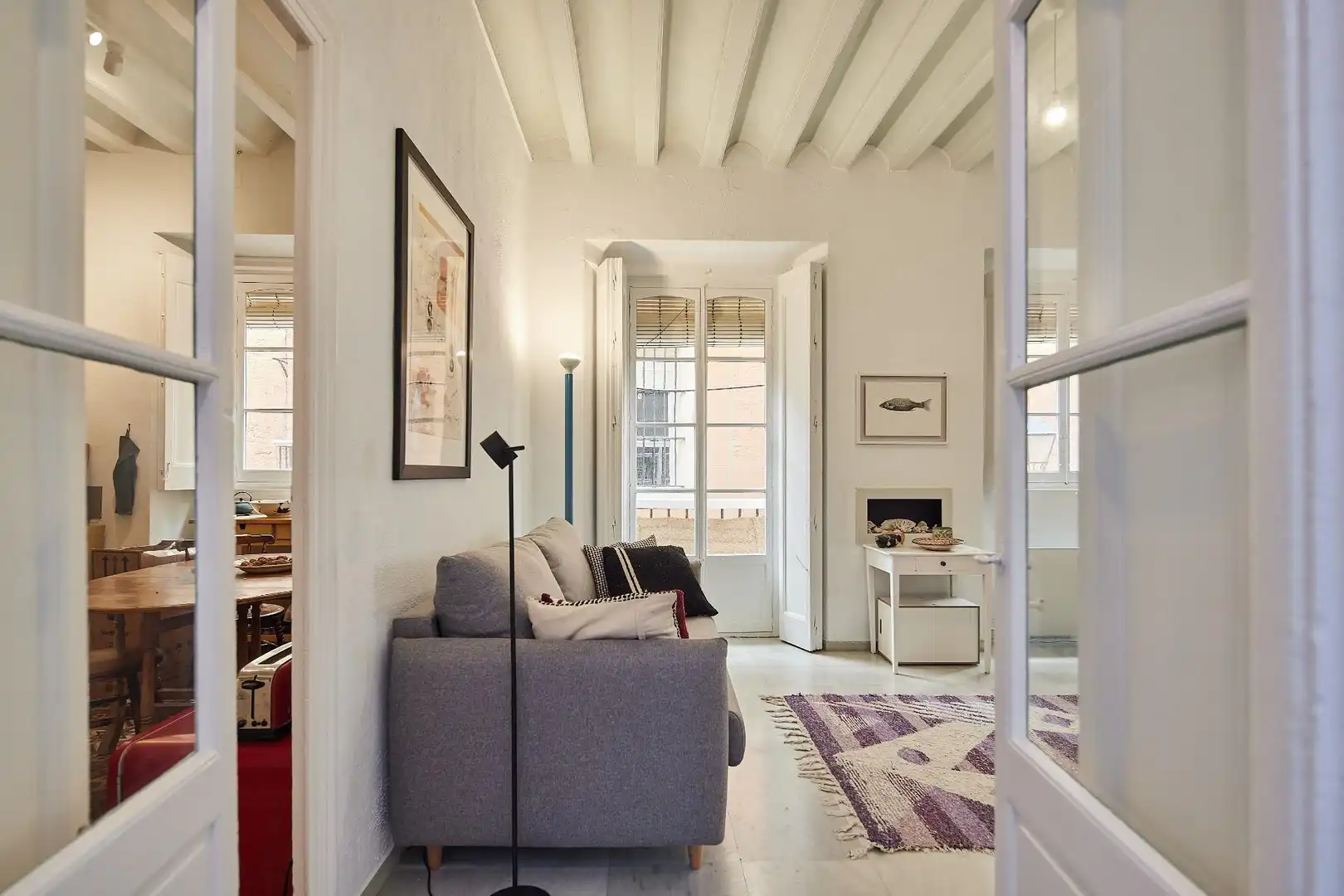 Sala de estar de Piso en venta en Cádiz con Balcón