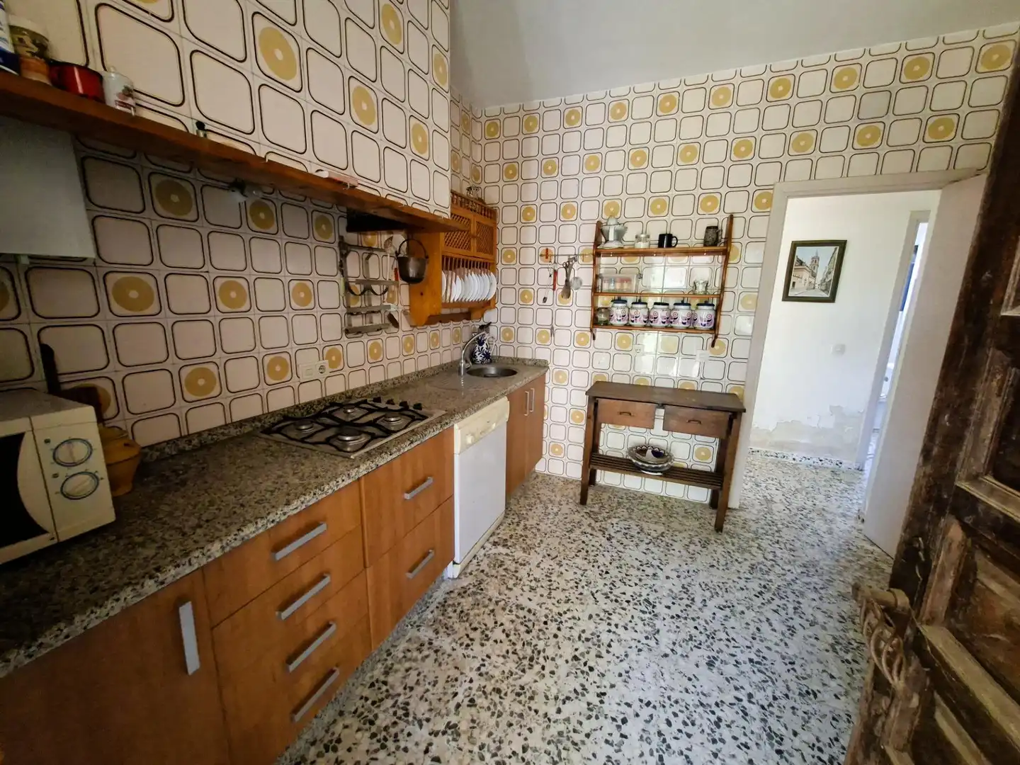 Cocina de Casa o chalet en venta en Guillena con Aire acondicionado, Jardín privado y Terraza