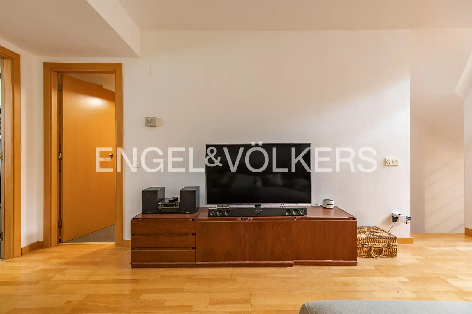 Sala de estar de Piso en venta en Barcelona con Aire acondicionado, Calefacción y Parquet