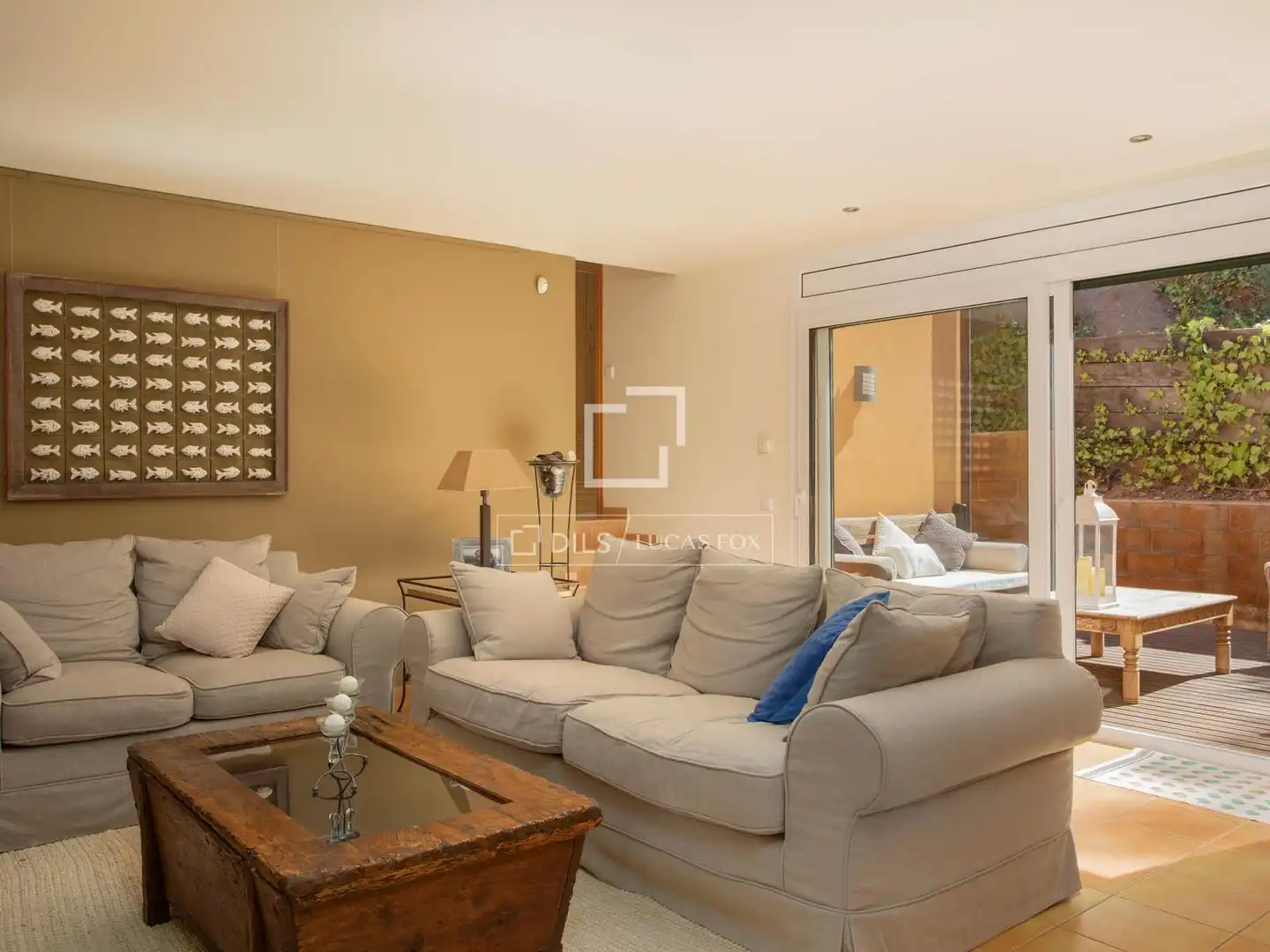 Sala de estar de Casa o chalet en venta en Palafrugell con Calefacción, Jardín privado y Terraza