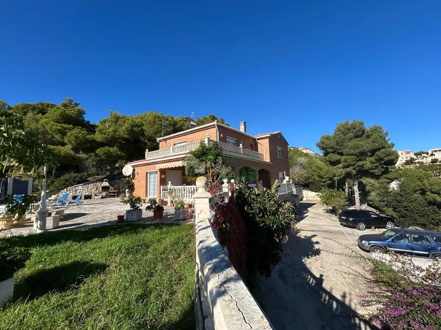 Vista exterior de Casa o chalet en venta en Cunit con Calefacción, Jardín privado y Terraza