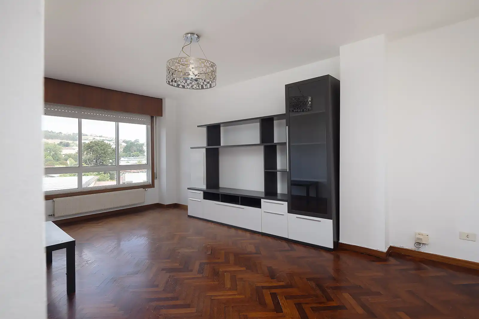 Living room of Flat for sale in Culleredo  with Heating, Private garden and Parquet flooring