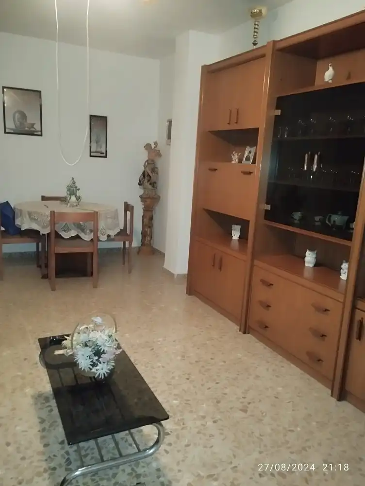 Sala de estar de Piso en venta en Garrovillas de Alconétar con Amueblado y Balcón